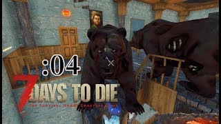 【7 Days to Die】なんで屋内で熊飼ってるんすかね：04