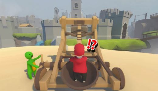 協力脱出ゲームで友達をふっとばすドッキリ【Human: Fall Flat】