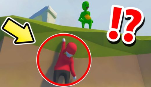 世界一の脱出ゲーム中にドッキリ【Human: Fall Flat】