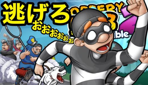 くだらない物を全力で盗み出すおバカな泥棒ゲームが笑【 Robbery Bob 2 】