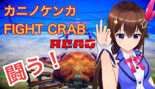 【カニノケンカ-Fight Crab-】カニになれるアクションゲーム発見！【#ときのそら生放送】