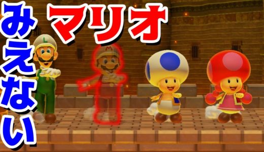 【ゲーム遊び】マリオメーカー2 みえないマリオ【アナケナ&カルちゃん】Super Mario maker 2