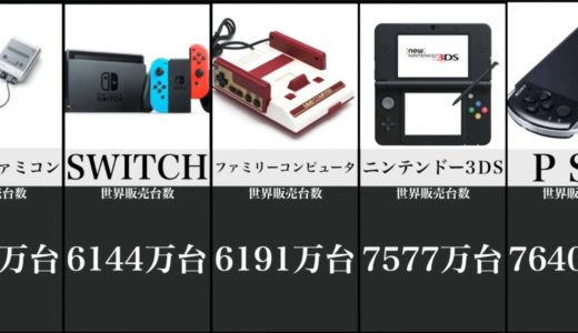 歴代一番売れたゲーム機