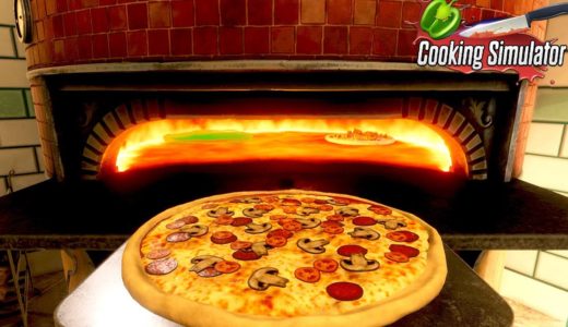 超本格お料理ゲームで「ピザ🍕」を生地から作ったらハプニングだらけだった【Cooking Simulator】