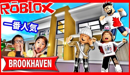 今、ロブロックスで1番人気のゲーム 初挑戦🥳 逮捕します👮 泥棒が🤑 ROBLOX BROOK HAVEN RP