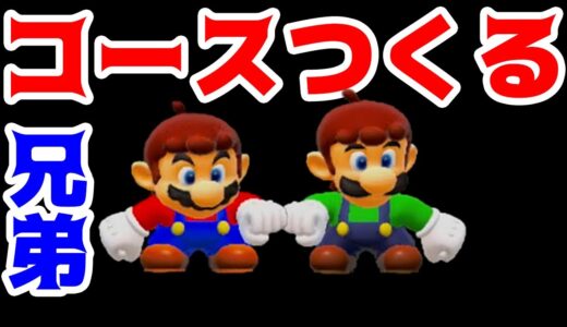 【ゲーム遊び】マリオメーカー2 マリオとルイージで2人専用のコースをつくるぞ！【アナケナ】Super Mario maker 2