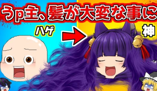 【ゆっくり実況】うp主の髪を伸ばしまくるゲーム！？うp主の髪の毛が最終的にヤバいことになった…！！【Hair Challenge】