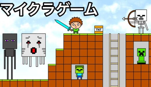 【アニメ】マイクラゲーム