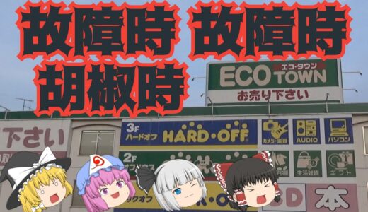 ゲームは雄大！ジャンクはクチャクチャ、中古ＰＣは高い！ハードオフ長岡古正寺店！