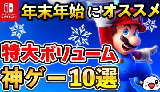 【Switch】年末年始はコレを遊べ！特大ボリューム神ゲー10選