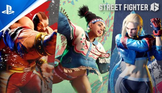 『ストリートファイター6』ザンギエフ、リリー、キャミィ（Zangief, Lily, Cammy）ゲームプレイトレーラー