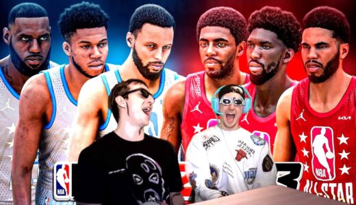 NBAのゲームで兄弟対決したらマジでヤバイ試合になったwwww【NBA2K23】