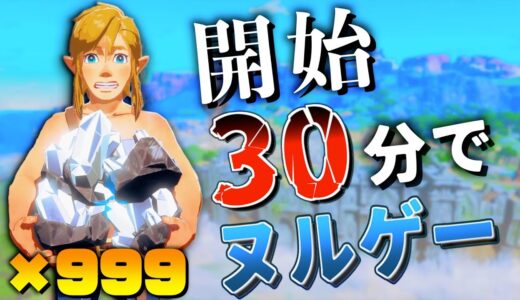 【ヌルゲー注意】ゲーム開始直後にダイヤモンドを999にする方法解説【ゼルダの伝説ブレスオブザワイルド】【Botw】