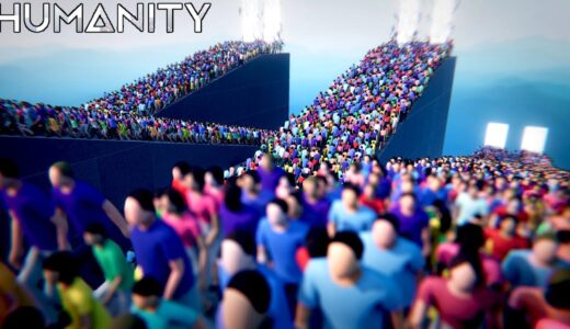 100万人の「自我を失った人間」を脱出口へと導いてあげるゲームが凄い【 HUMANITY 】