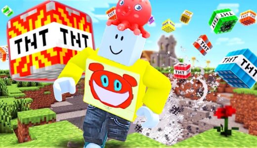 1000万倍のTNTを爆発させたらゲームが壊れたマイクラ【 Minecraft 】マインクラフト