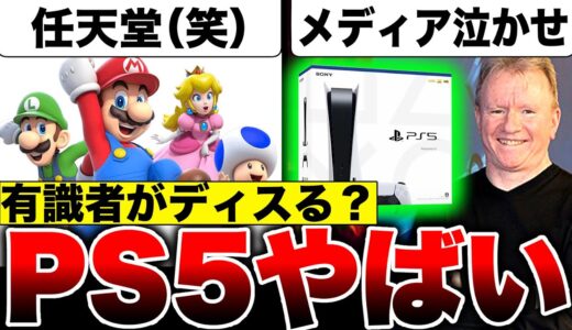 【ディスってる？】「任天堂と比べると(笑)」「PS5は一言で言えばメディア泣かせです。」PS有識者に一体何が・・・【シュバ村】