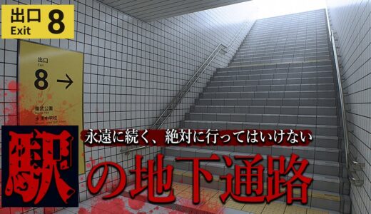 ほぼ実写！？駅の地下から脱出するだけのホラーゲームで精神崩壊しそう！【８番出口】鳥の爪団実況